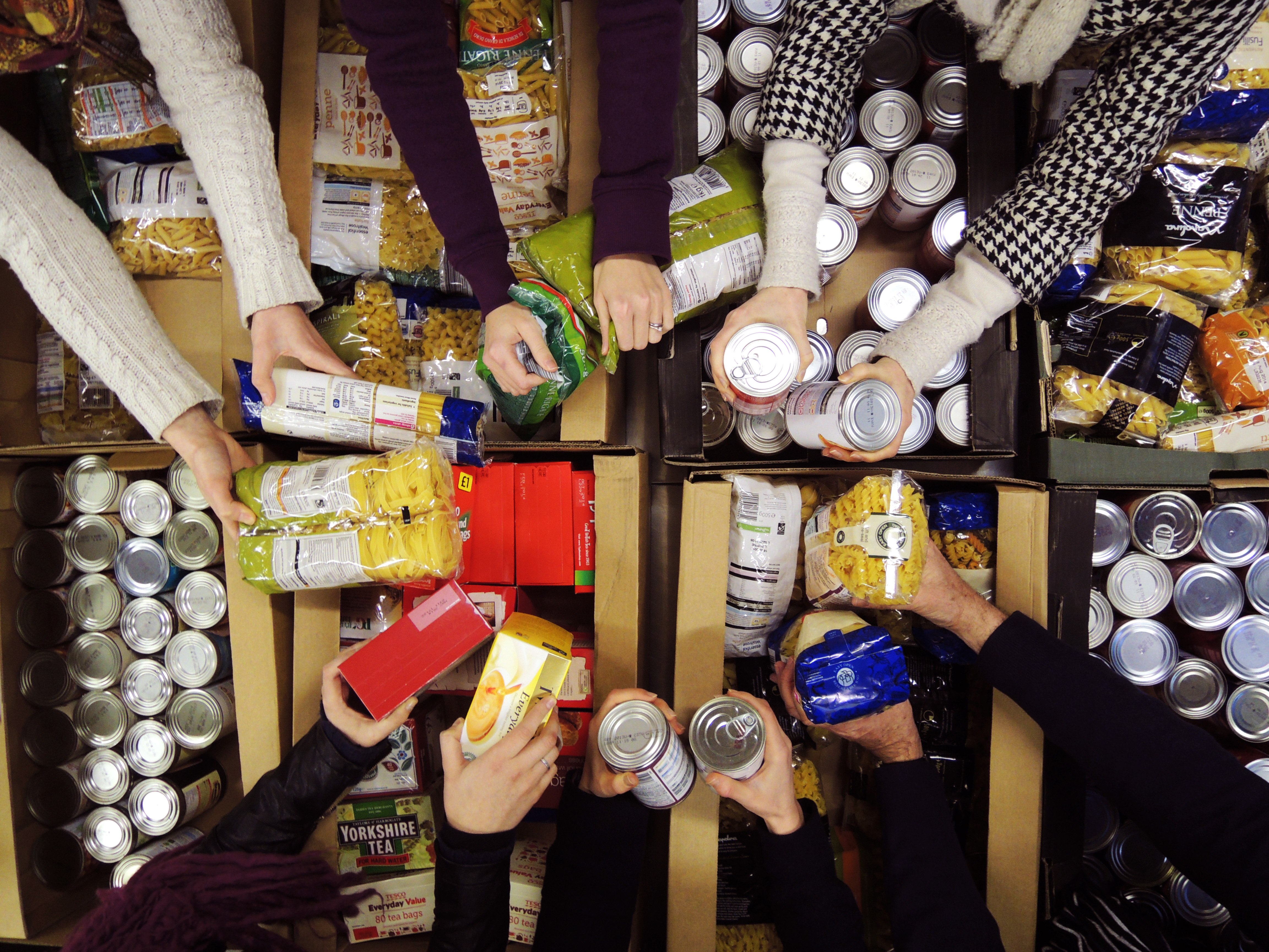 How food banks are fundraising through Give as you Live