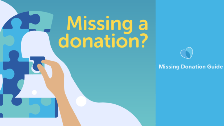 Missing Donation Guide