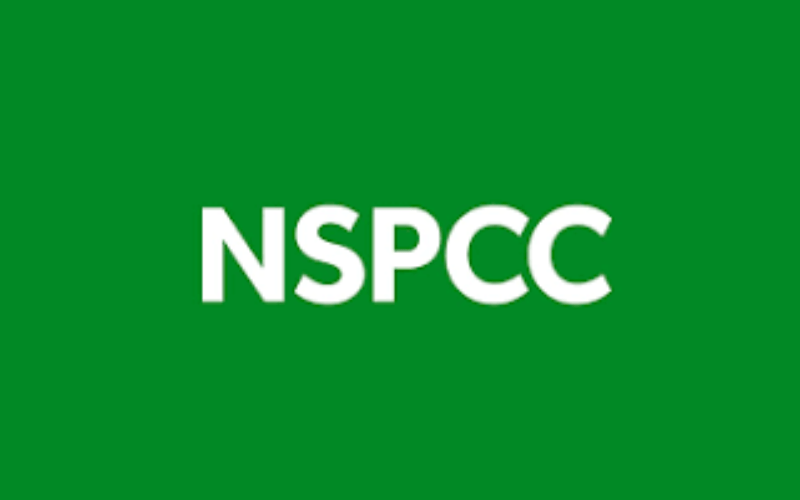 Image of the charity logo for NSPCC. 