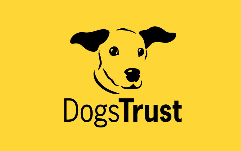 Image of the charity logo for Dogs Trust.