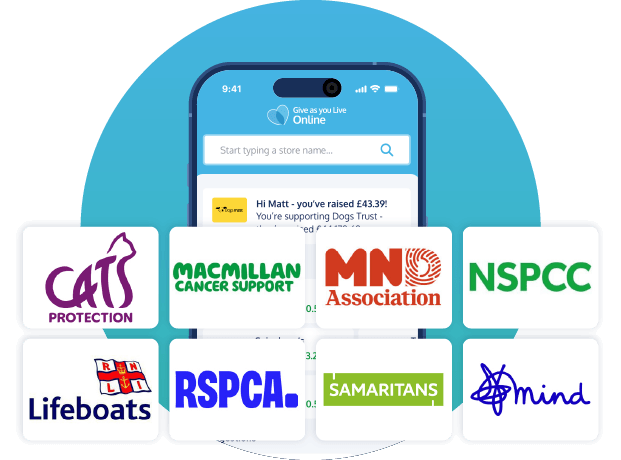 You choose your charity