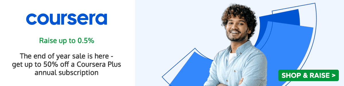 Coursera - The end of year sale is here - get up to 50% off a Co