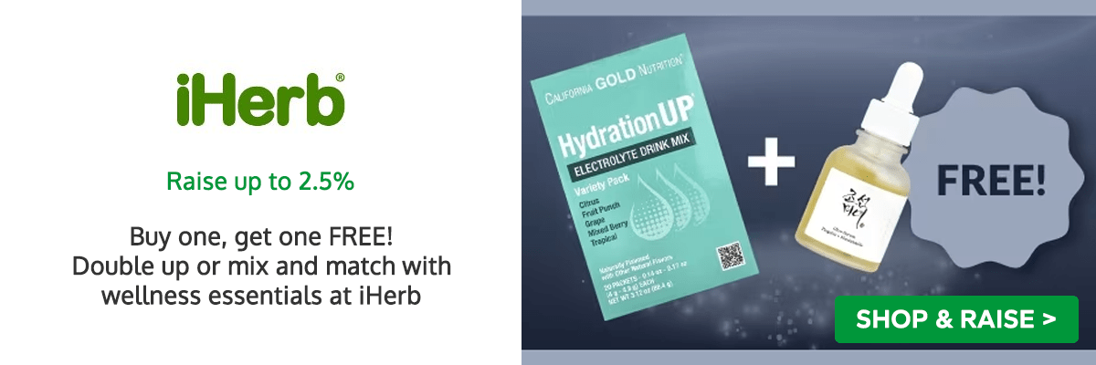 iHerb - Dashboard Banner #1 - 6th > 8th April 2026