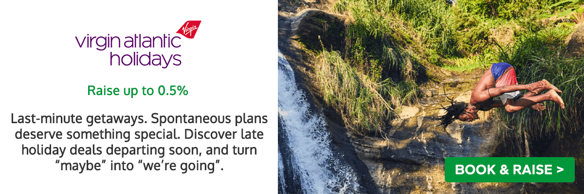 Virgin Atlantic Holidays - Dashboard Banner