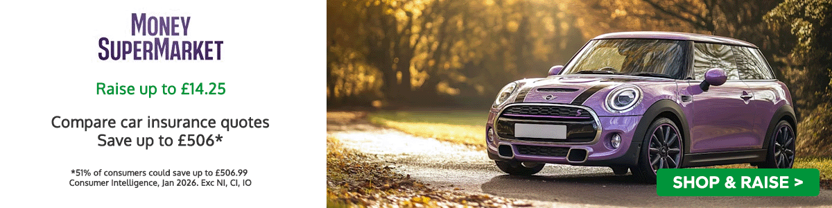 MoneySuperMarket Insurance - Car Category Banner - 11th > 13th May