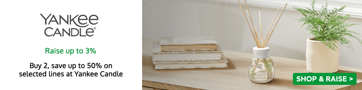 Yankee Candle - Buy 2, save up to 50% on selected lines at Yankee Candle