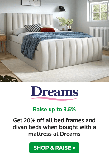 Dreams - Get 20% off all bed frames and divan beds when bought with a mattress at Dreams