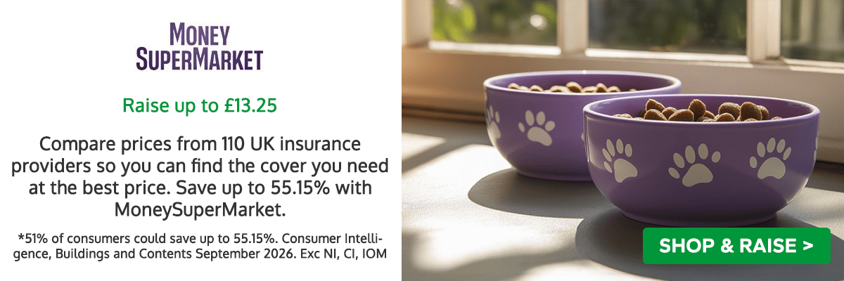 MoneySuperMarket - Compare prices from 110 UK insurance providers so you can find the cover you need