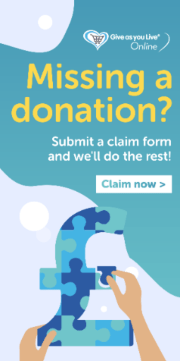 Blog - Missing a donation? We can help. Simply submit a claim and we will do the rest.