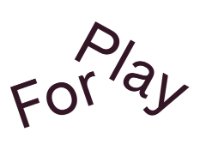 For Play